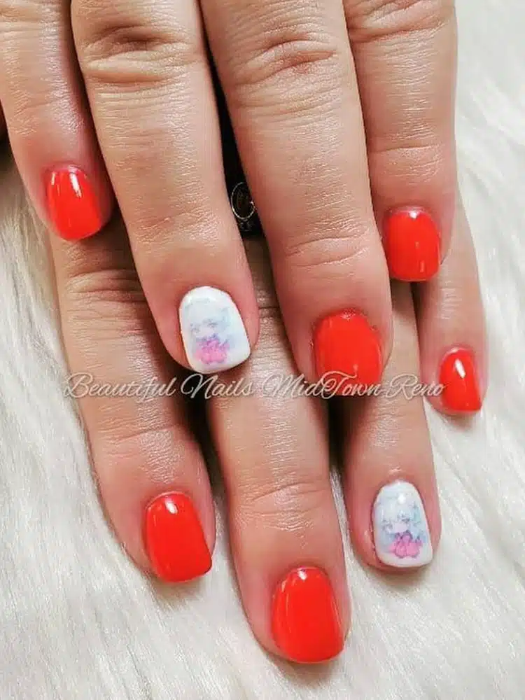 manicure and polish at Beautiful Nails