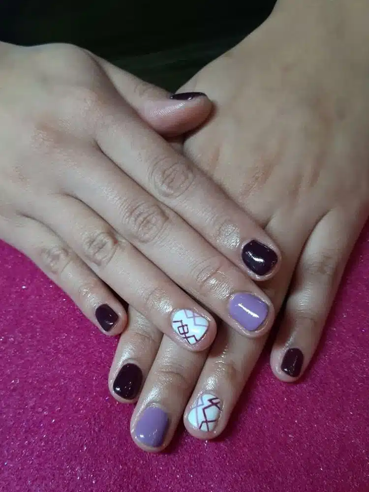 manicure and polish at Beautiful Nails