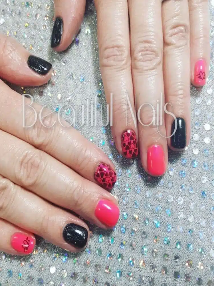 manicure and polish at Beautiful Nails