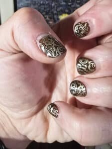Beautiful Nails man manicure masculine wedding nails match shoes